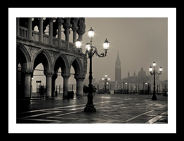 Venice framed print